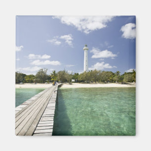 Nya Kaledonien, Amedee Islet. Amedee Islet Pier. Magnet
