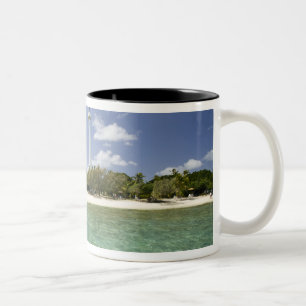 Nya Kaledonien, Amedee Islet. Amedee Islet Pier. Två-Tonad Mugg