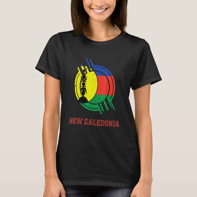 Nya Kaledonien är mitt land T Shirt (Framsida)
