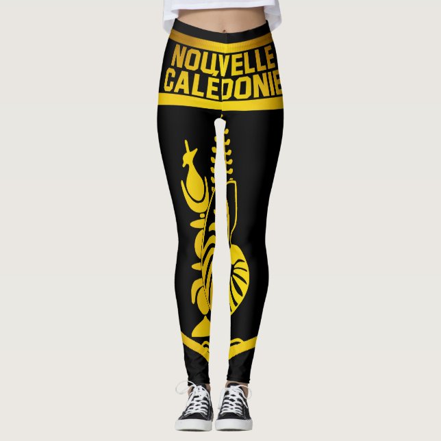 Nya Kaledonien Emblem Leggings (Framsida)