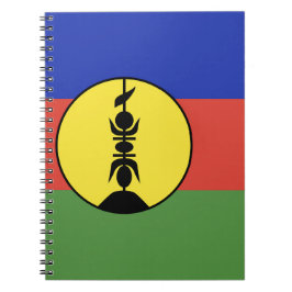 Nya Kaledonien flagga Anteckningsbok
