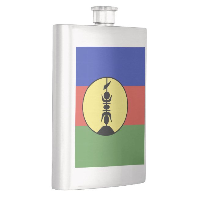 Nya Kaledonien flagga Fickplunta (Höger)