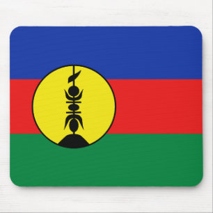 Nya Kaledonien Flagga Mousepad Musmatta