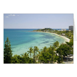 Nya Kaledonien, Grande Terre-ön, Noumea. Anse 2 Hälsningskort