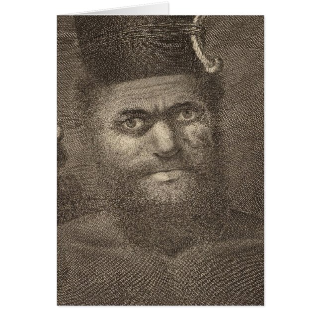 Nya Kaledonien Hälsningskort (Framsidan)