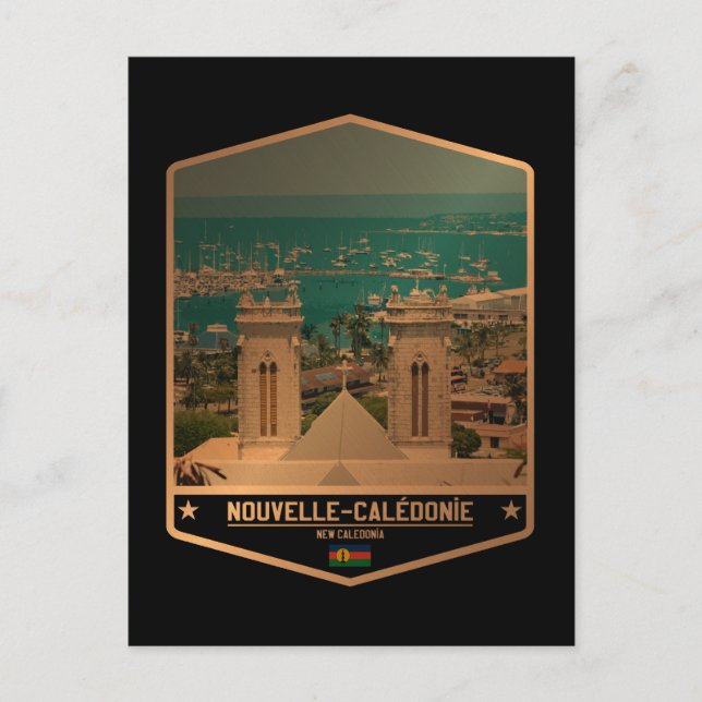 Nya Kaledonien Vykort (Framsida)