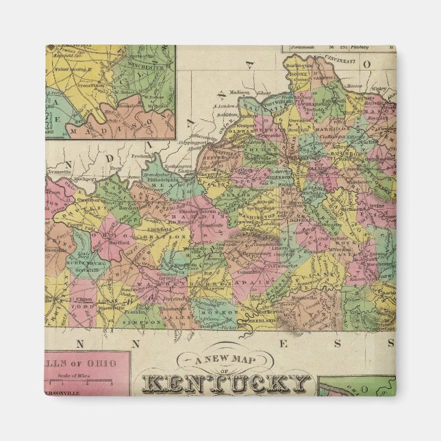 Nya Karta i Kentucky Magnet (Framsidan)
