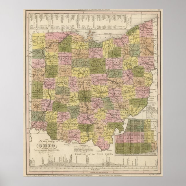 Nya Karta i Ohio Poster (Framsidan)