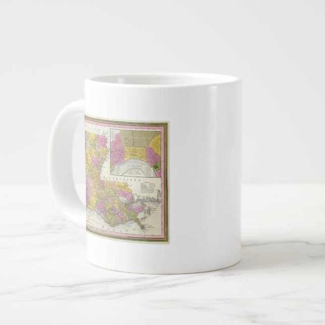 Nya Kartan Louisiana 3 Jumbo Mugg (Framsida vänster)