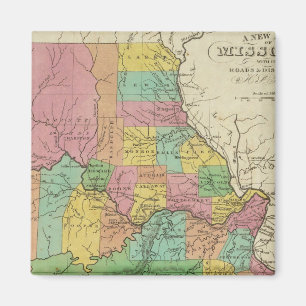 Nya Kartan Missouri Magnet