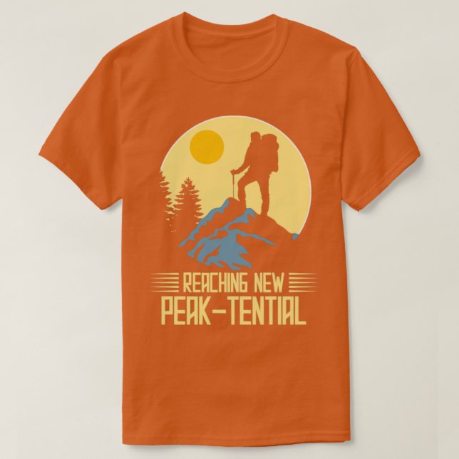 Nya klimatet i Sten vid peaktential T Shirt (Design framsida)