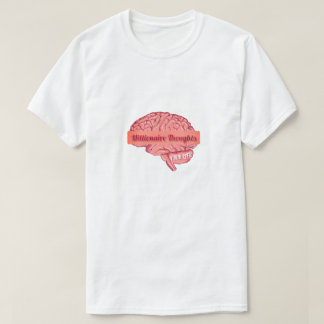 Nya kortärmade "Millionaire Brain" T.R.K T-shirts