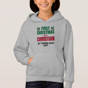 NYA KRISTNA FÖRSTA CHRISTMAS Kids T Shirt