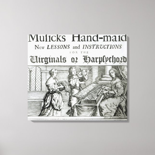 Nya lärdomar och instruktioner canvastryck (Framsida)