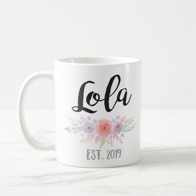 Nya Lola etablerad 2019 Kaffemugg (Vänster)