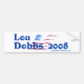 Nya Lou Dobbs 2008 Bildekal