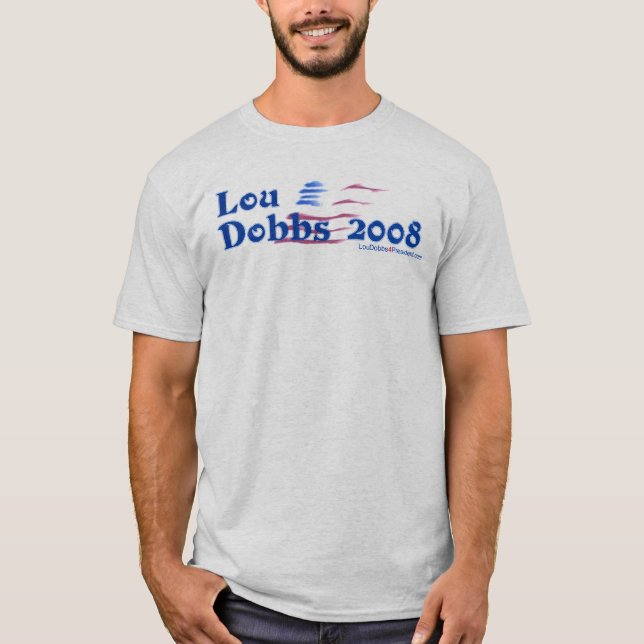 Nya Lou Dobbs 2008 Tee (Framsida)