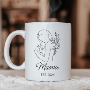 Nya Mamma och Baby Kaffemugg