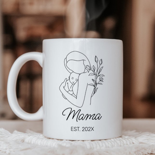 Nya Mamma och Baby Kaffemugg (Skapare uppladdad)