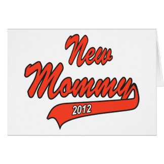 Nya mammor 2012 hälsningskort