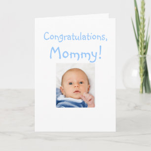 Nya Mammor Grattisar från Pojke Kort