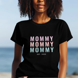 Nya Mammor och Mors dag T Shirt