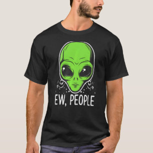 Nya människor, Alien Ansikte, avfärdar mot Social- T Shirt