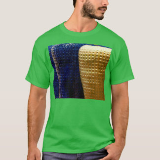 Nya mexikanska Burk i Blue och Tan T Shirt