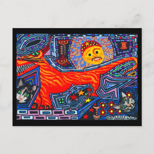 Nya mexikanska Hund från Tasmanian Djävulen Vykort (Framsida)