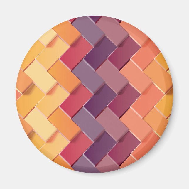 Nya Mönster-skapelsen 4 Magnet (Framsidan)