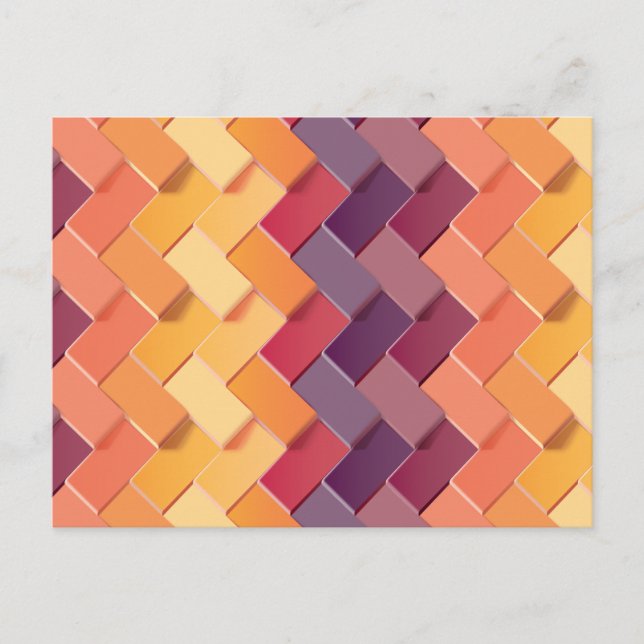 Nya Mönster-skapelsen 4 Vykort (Framsida)