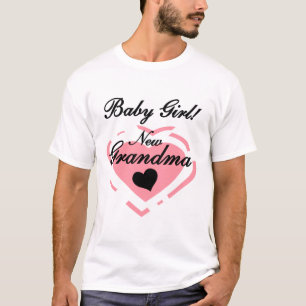 Nya mormor Flicka Tshirts och gåvor