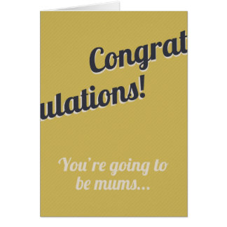 Nya morsor hälsningskort