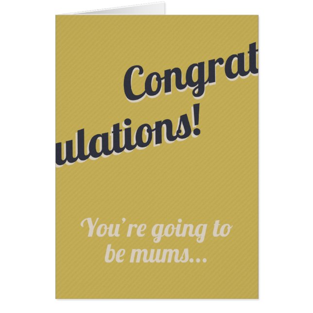 Nya morsor hälsningskort (Framsidan)