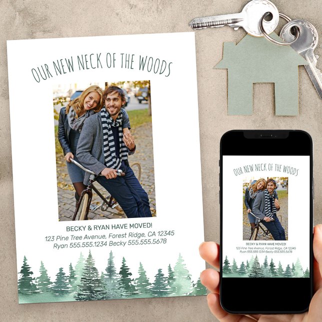 Nya Nacke vid Skogen-Gräs-skogens Flytta för foto Meddelande (Skapare uppladdad)