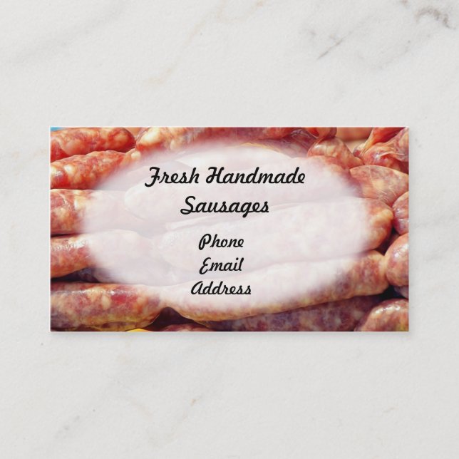 Nya naturliga korvar visitkort (Framsida)