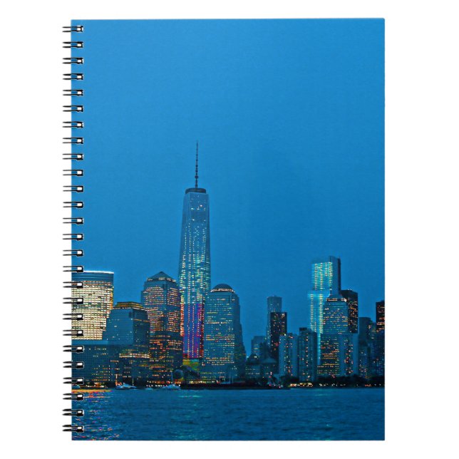Nya New York Skyline Anteckningsbok (Framsidan)