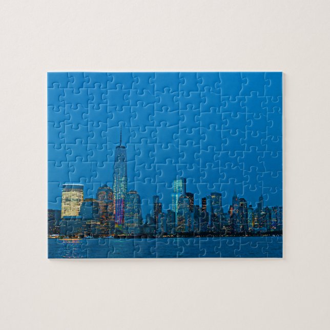 Nya New York Skyline Pussel (Horisontell)
