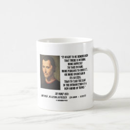 Nya Niccolo Machiavelli beställer av Kaffemugg