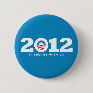 Nya Obama 2012-Logotypen Knapp