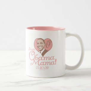 Nya Obama mammor 2009 utrustar Två-Tonad Mugg
