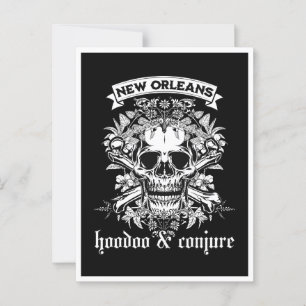 Nya orleaner: Hoodoo & Conjure Vykort