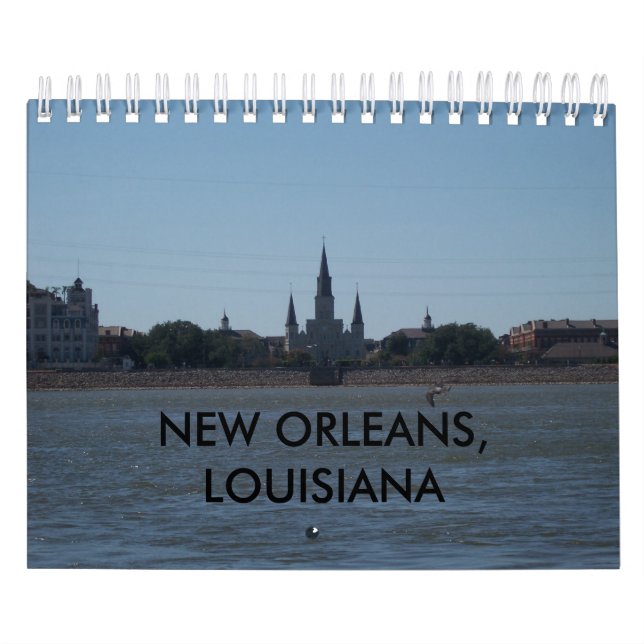 NYA ORLEANER, LOUISIANA KALENDER (Omslag)