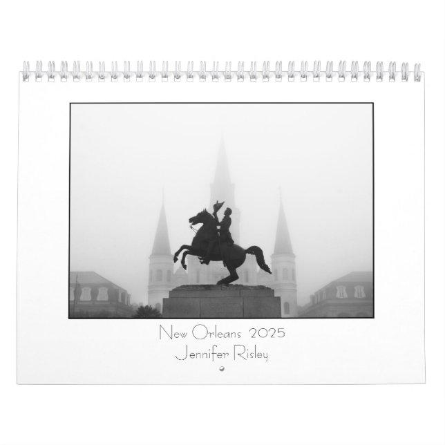 Nya Orleans - 2025 års kalender (Omslag)