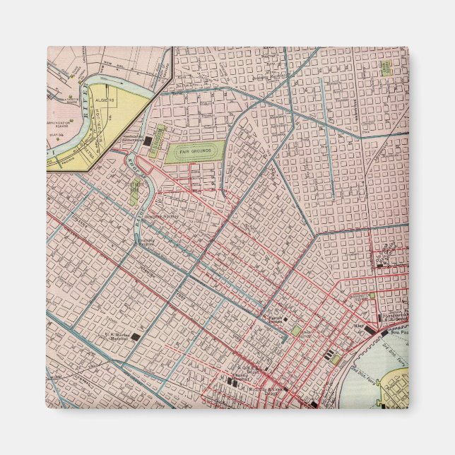 Nya Orleans 2 Magnet (Framsidan)