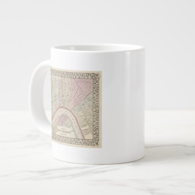 Nya Orleans 3 Jumbo Mugg (Framsida vänster)