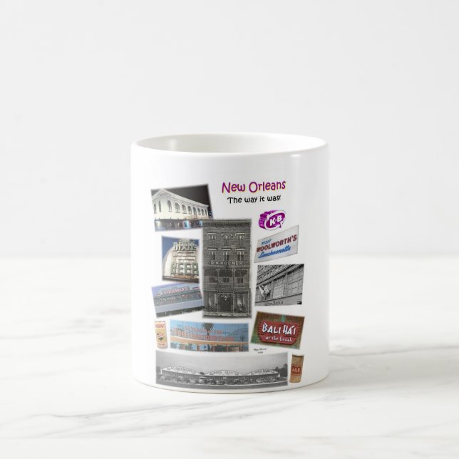 Nya Orleans- långt var det! Kaffemugg (Center)