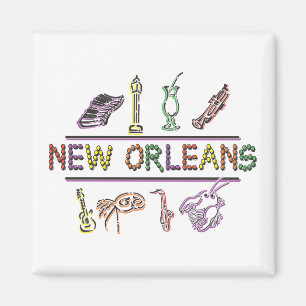 Nya Orleans Magnet