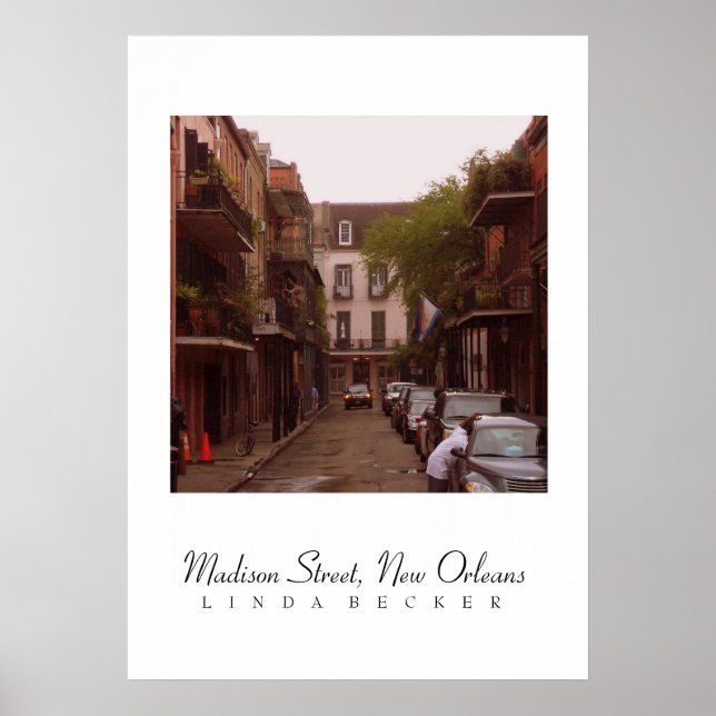 Nya Orleans Poster (Framsidan)