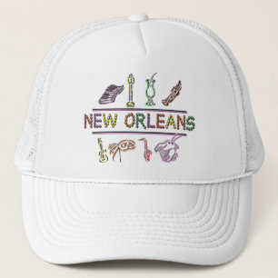 Nya Orleans Truckerkeps